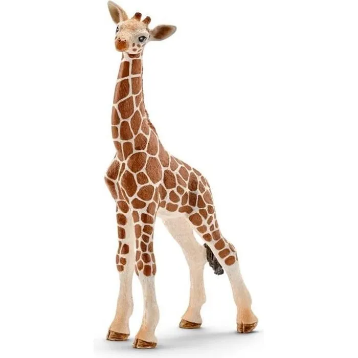 Figurine Bébé girafe de la savane, SCHLEICH 14751 Wild life, Dès 3 ans-0