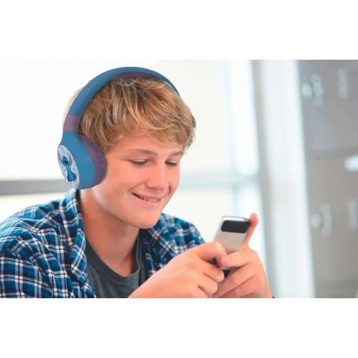 Casque 2 en 1 Disney STITCH Bluetooth® et Filaire-1