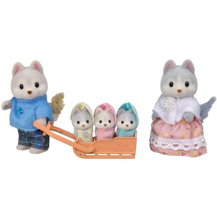 SYLVANIAN FAMILIES - La famille husky-0