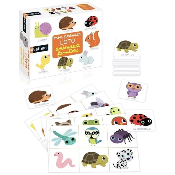 NATHAN - Mon Premier Loto Animaux Familiers-1