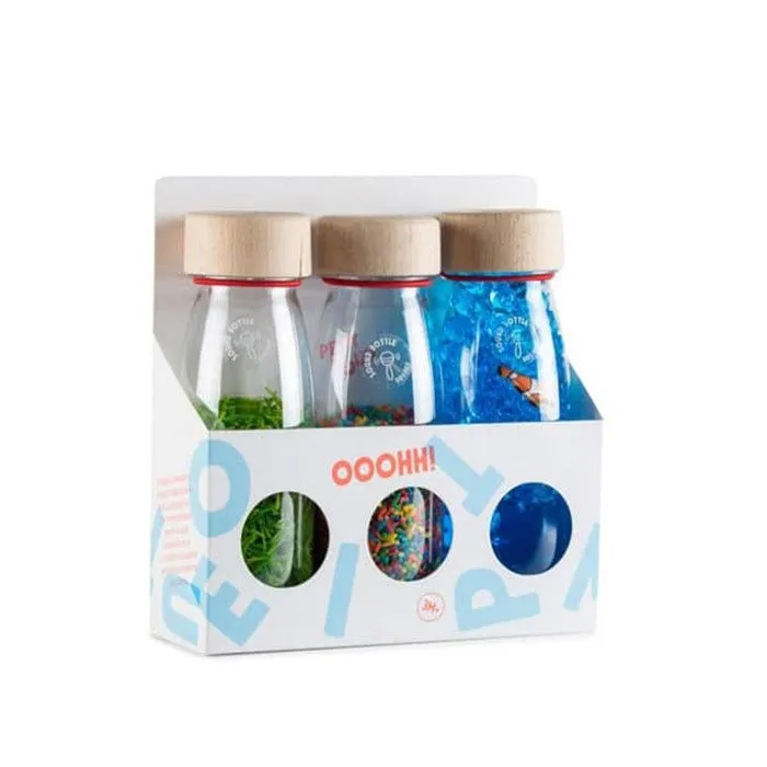 Lot de 3 bouteilles sensorielles Eco-1