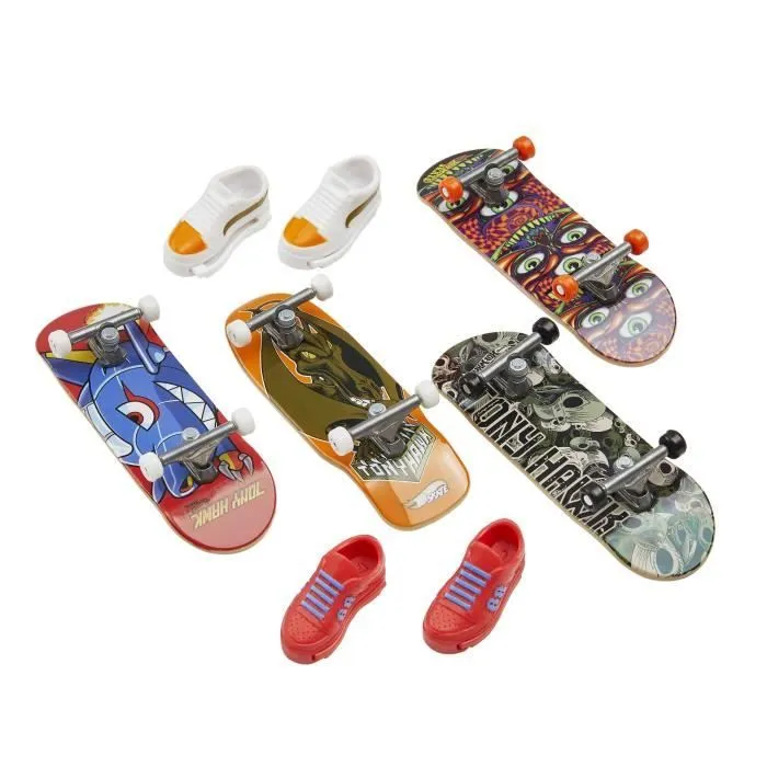 Hot Wheels-Skate-Coffret Fingerskate Tony Hawk-Assortiment HGT84-3
