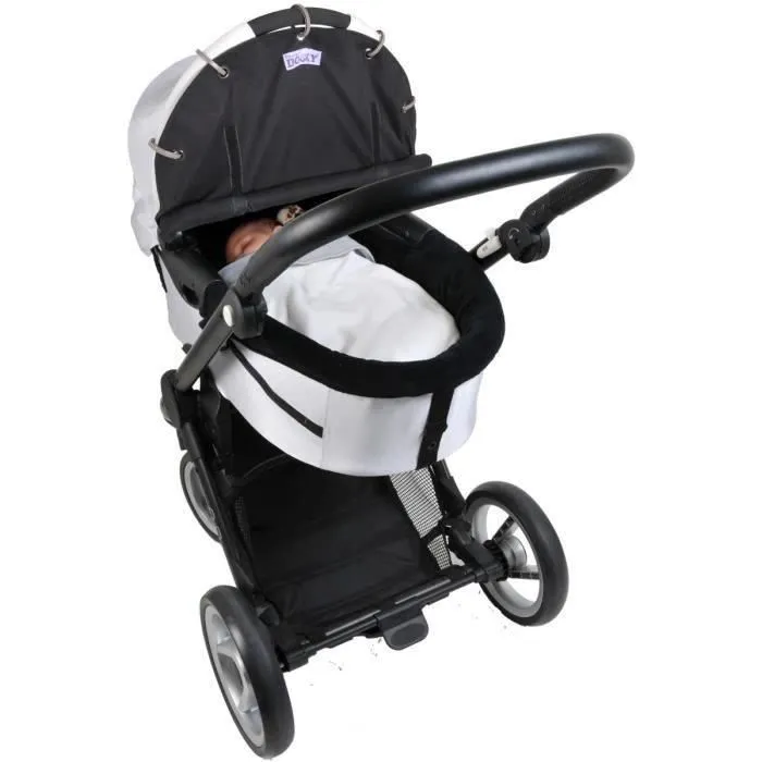 THE ORIGINAL DOOKY Pare-Soleil Noir pour promener Bébé-2