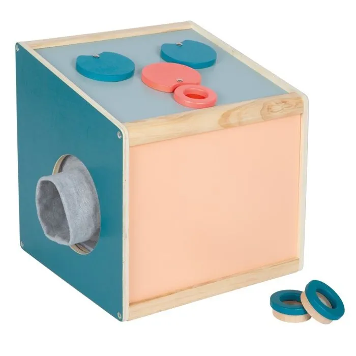 Boîte sensorielle et tactile - Small foot company - Sensory - 4 sens - Bois - Mixte-0