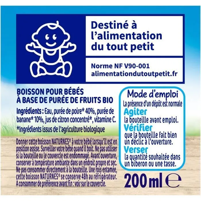 NESTLE Naturnes BIO Poire banane 20CL-1