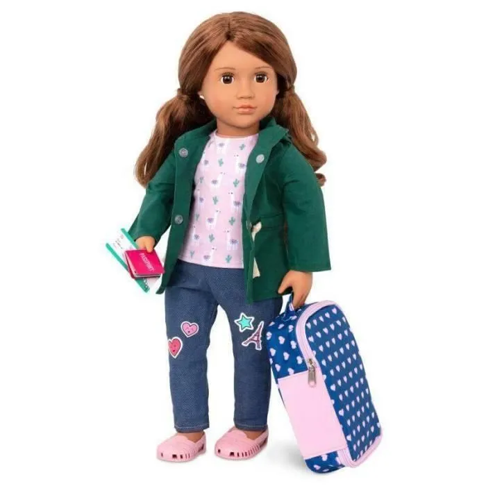 Accessoires Poupée 46 cm - Our Generation - Ensemble de Voyage - 9 Accessoires - Pour Filles - 3 à 10 ans-1
