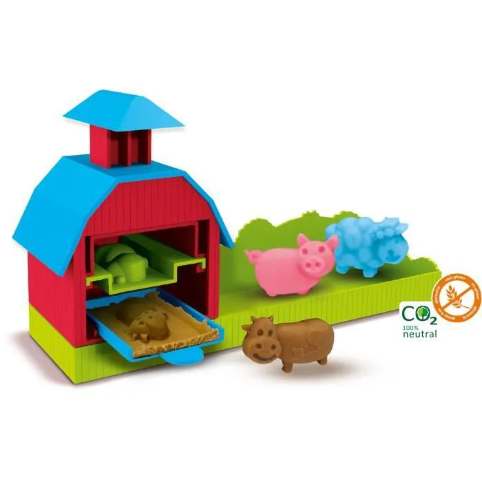 SES CREATIVE - Presse à pâte à modeler - Bruits de la ferme - Enfant - À partir de 3 ans-2