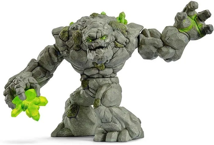 Monstre de pierre, jouet monstre durable et détaillé avec bras mobiles et torse rotatif, jouet fantastique pour enfants dès 7 ans --3