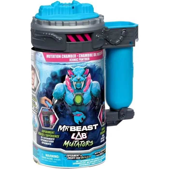 Figurine Mutators Panthère iconique chambre de mutation - MR Beast LAB - Réalise une expérience pour créér ta créature-8