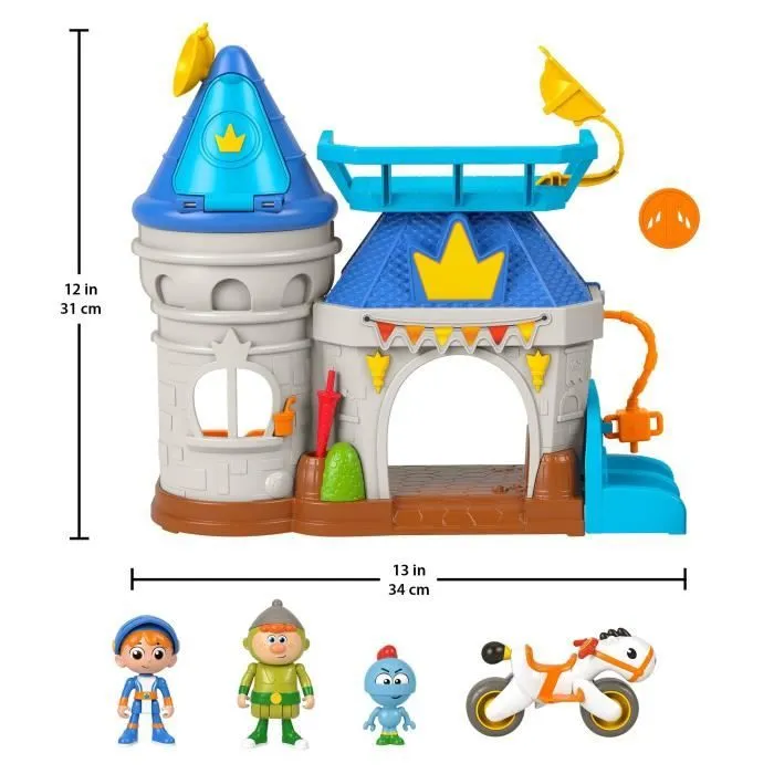 Fisher-Price-Gus le Chevalier Minus-Coffret Château Fort HGK33-2