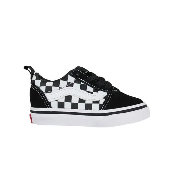 Chaussures - Vans - Ward Slip-On - Noir et blanc - A élastique - Confortables-0