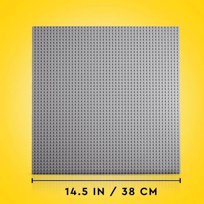 LEGO® 11024 Classic La Plaque De Construction Grise 48x48, Socle de Base pour Construction, Assemblage et Exposition-2