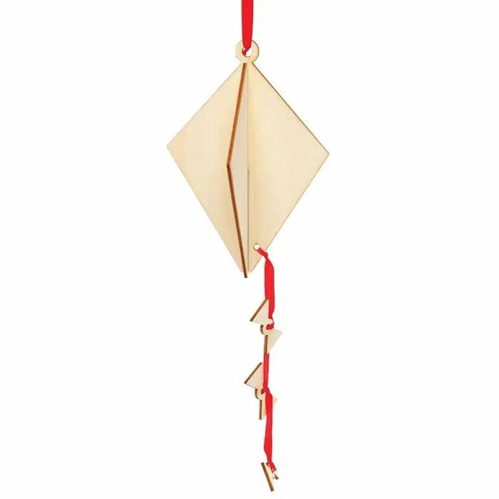 Baker ross - AT675 - Kits de decoration en bois cerf-volant - Loisirs creatifs a theme pour enfants (Paquet de 6)-2