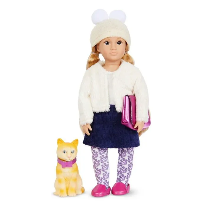 Poupee Lori - LO31223Z - LO31099Z Poupee Lilith avec Chat Clover Fashion et Accessoires-3