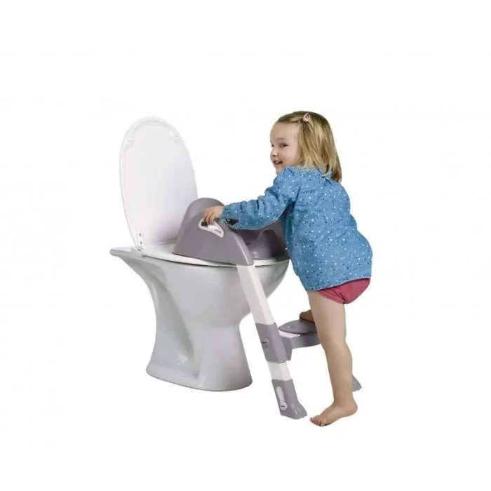 THERMOBABY Reducteur WC KIDDYLOO© Gris Charme-2