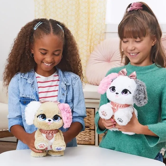 PRESENT PETS Surprise Fancy Pups - 6051197 - Peluche chien interactif et sonore - Jeu Jouet enfant - Unboxing - Modèle aléatoire-3