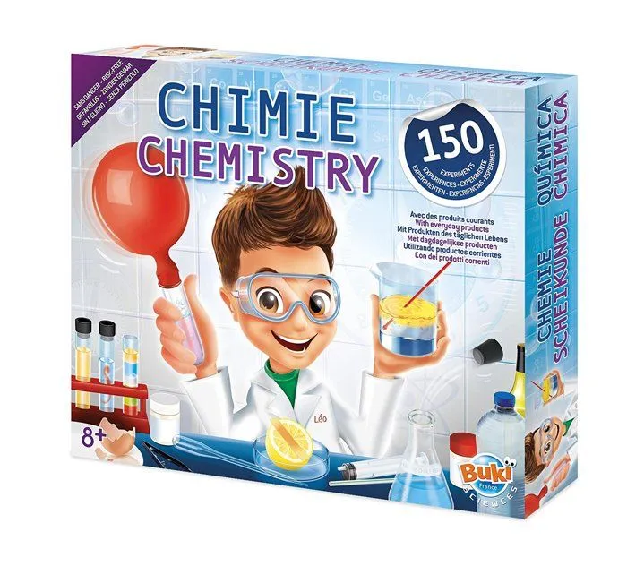 Chimie Sans Danger 150 Expériences - Jeu éducatif - Jeu scientifique - Buki-0