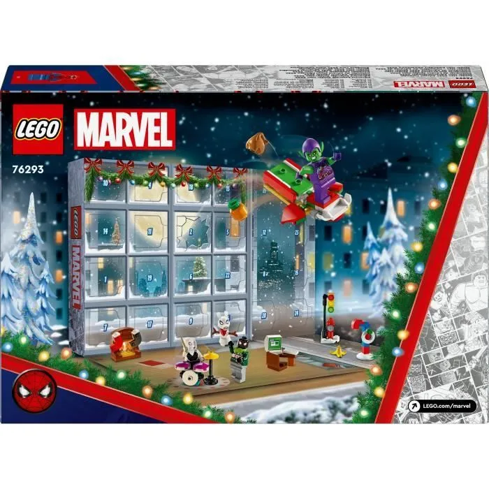 LEGO® Marvel 76293 Calendrier de l’Avent Spider-Man 2024 - Cadeau Festif pour Enfants-5