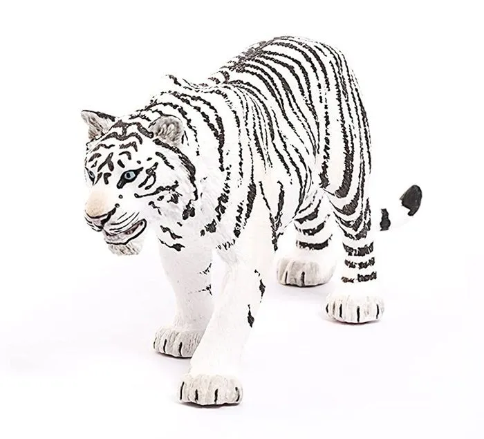 Schleich Figurine 14731 - Animal de la savane - Tigre blanc mâle-2