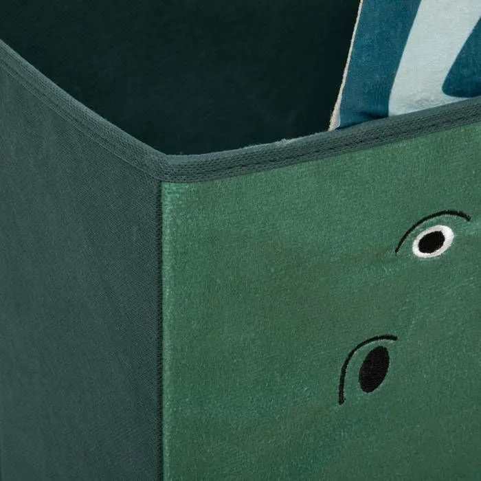 Boîte de rangement "Dinosaure" H29cm vert foncé - Vert foncé - Atmosphera createur d'interieur-2