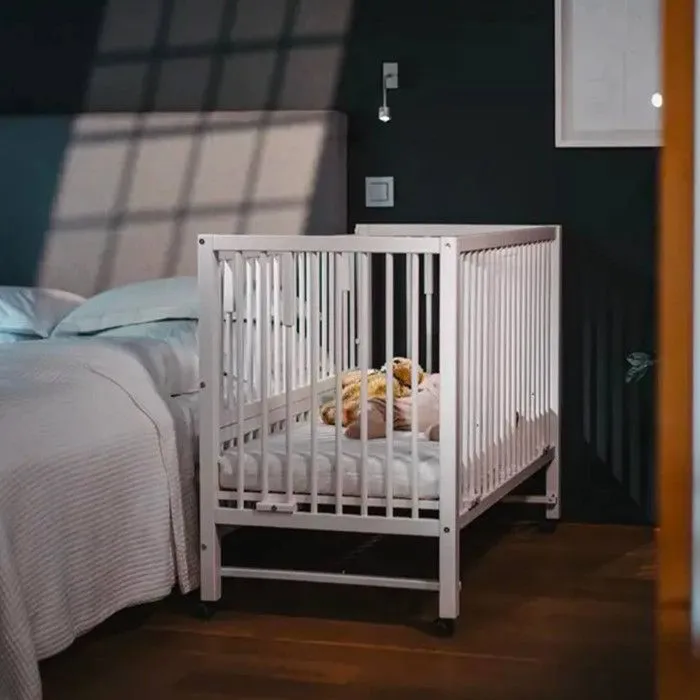 Lit d'appoint XXL - TiSsi - HAJO - Hêtre massif - 120x60 cm - Évolutif et polyvalent-2