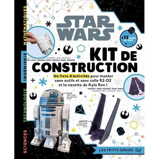 Kit de construction Star Wars - R2-D2 et la navette de Kylo Ren - Jouet éducatif - 8 ans et plus-0