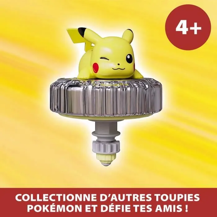 Arène Pokémon et 2 Toupies - BANDAI - JW4403 - Pikachu vs Mewtwo-4