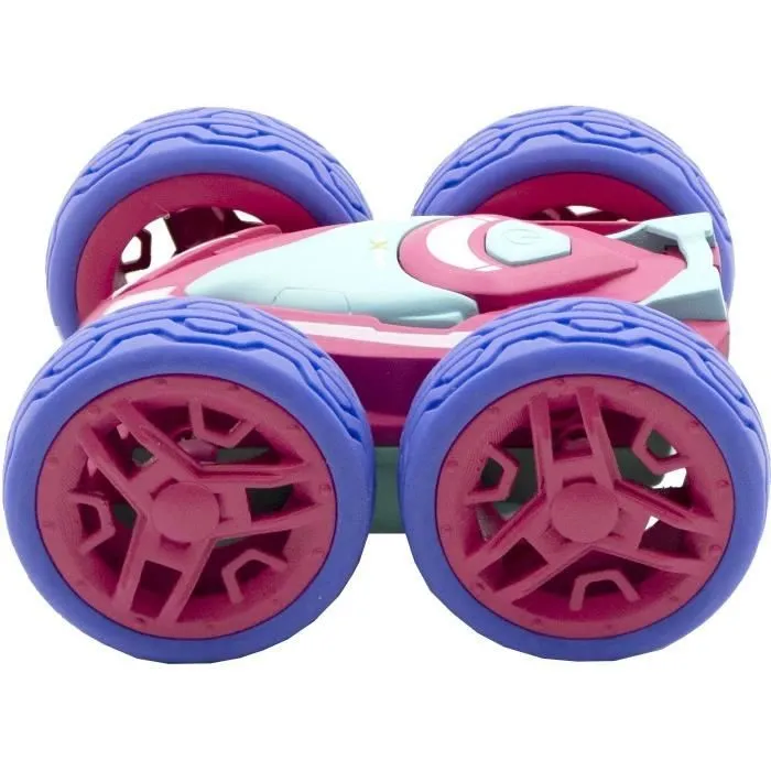 Voiture Télécommandée - EXOST - 360 Mini Flip Amazone 1:34 - 8 km/h - 10 cm - rose - dès 5 ans-2