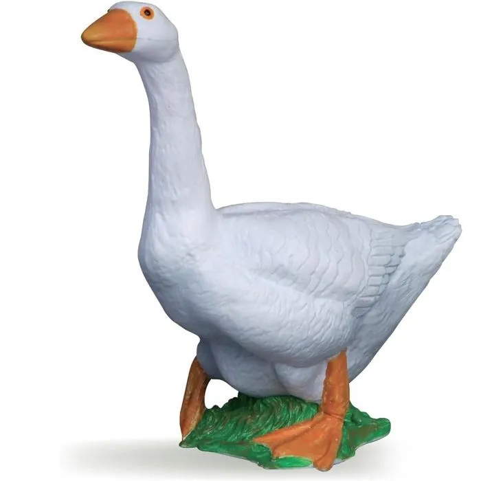 Figurine Oie blanche - PAPO - LA VIE A LA FERME - Intérieur - Mixte - A partir de 3 ans-1