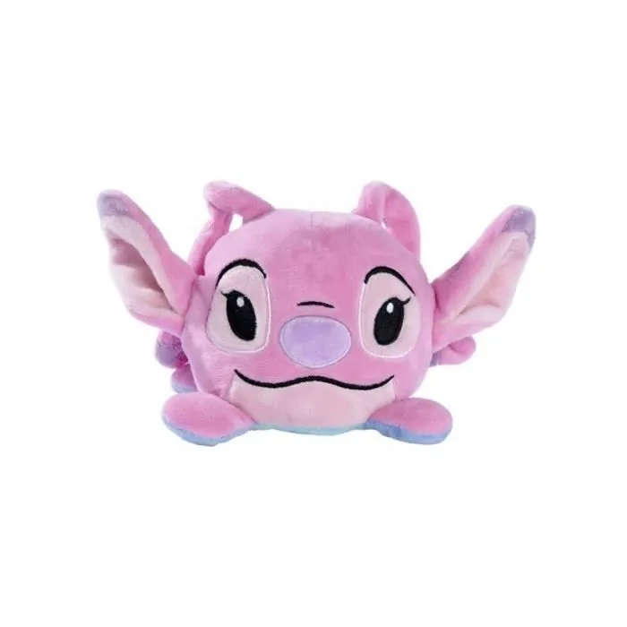 Peluche - Disney - Lilo & Stitch - Réversible Angel/Stitch - 8 cm - Mixte - 3 ans et plus-0