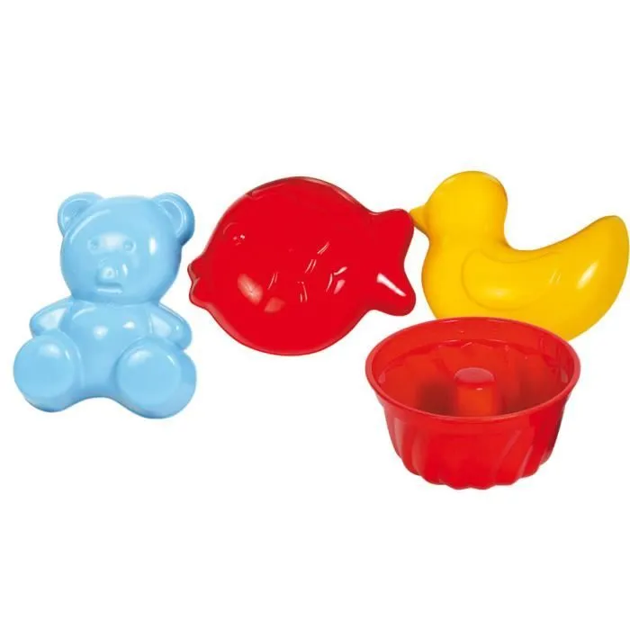 BigJigs Jouets - Jeux d'eau - Jeux de plage - sable moule (assortiment) - Plage Bat-0