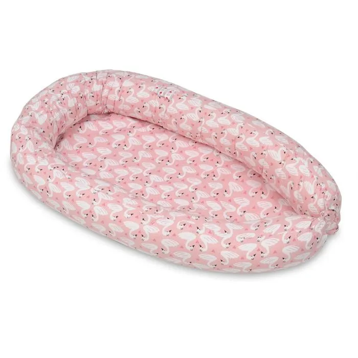 Cocon gigoteuse motif cygnes --0