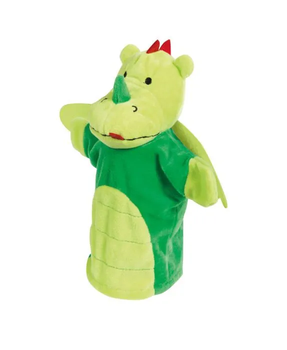 ROBA Set de 4 Marionnettes à Main en Peluche - pour Théâtre de Guignol-4