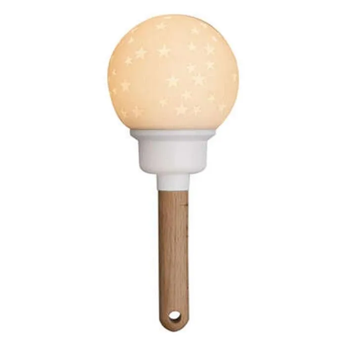 Veilleuse Enfant Led "Baladeuse" 20cm Blanc-2