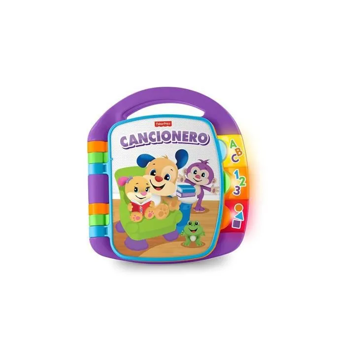 Livre interactif d'apprentissage Fisher-Price FRC69 - Jouet éducatif interactif pour enfant de 6 mois et plus-0