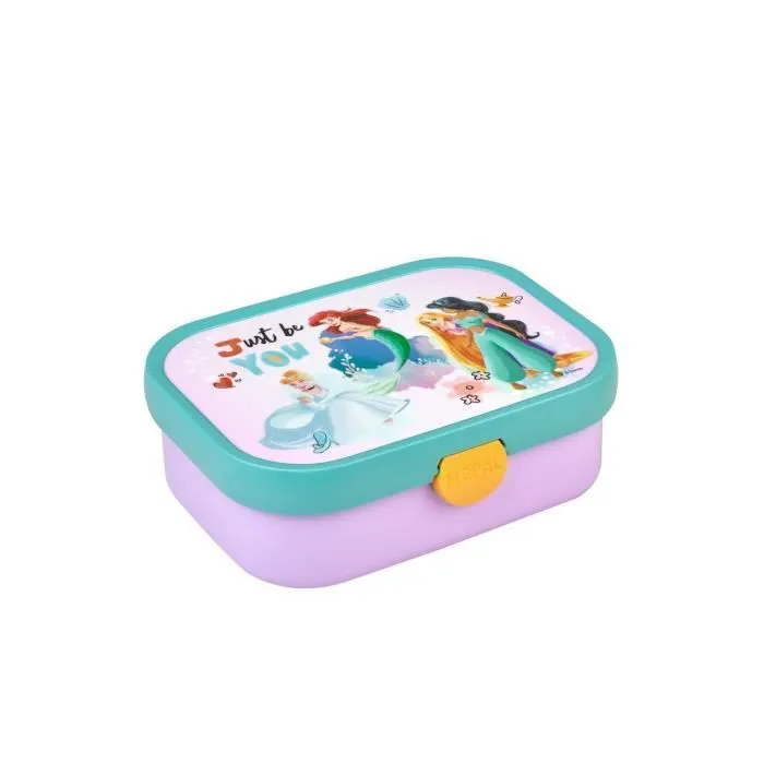 Boîte à déjeuner - MEPAL - Disney Princess - Rectangulaire - 4 tartines - Enfant-0
