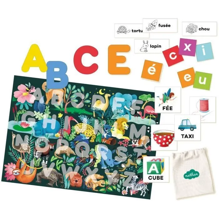 Coffret d'apprentissage de la lecture pour enfant - Nathan - Rythme de l'enfant j'apprends à Lire - Éducation Positive - Dès 3 an-1