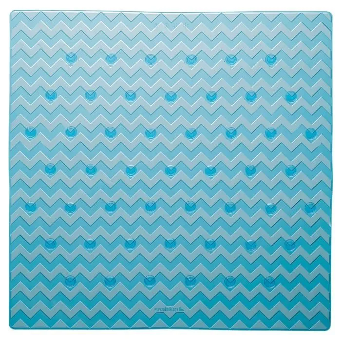 Sealskin Tapis de bain antidérapant Leisure 53 x 53 cm Bleu-0