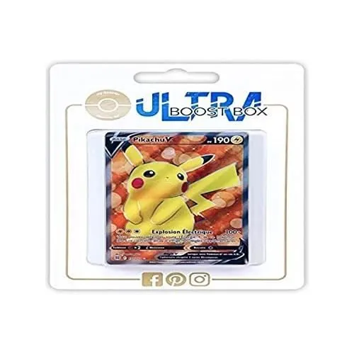 PIKACHU V 157-172 FULL ART - ULTRABOOST X EPEE ET BOUCLIER 9 - STARS E-0