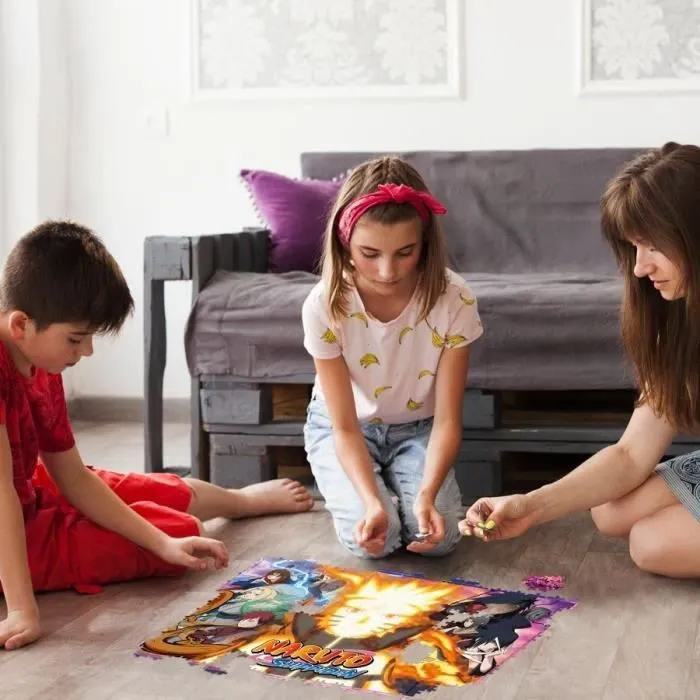 Puzzle Naruto SHIPPUDEN - WINNING MOVES - 1000 pièces - Dessins animés et BD - Jaune-3