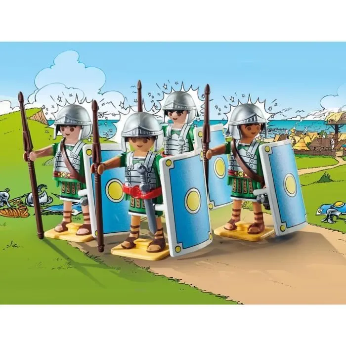 PLAYMOBIL 70934 Les légionnaires romains, Astérix, 27 pièces, Dès 5 ans-1