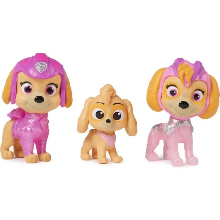 Jouet - SPIN MASTER - Skye Mighty Figures Set - Rose - Mixte - Bébé - 3 ans et plus-1