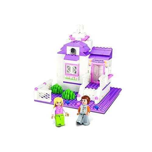 Jeu de construction - Sluban - M38-B0156 - Jaune - Montage facile - Pour filles à partir de 4 ans-2