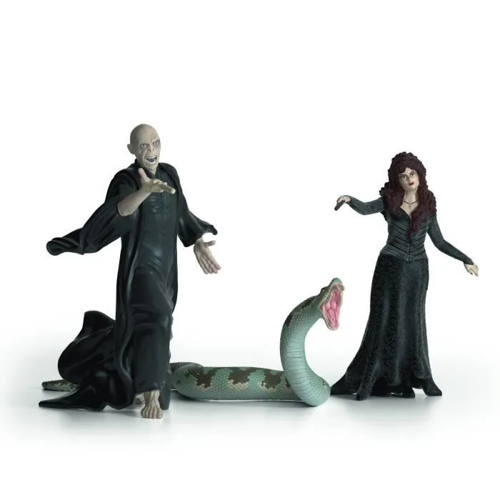 Coffret figurines Voldemort, Nagini et Bellatrix, Schleich 42684 Harry Potter®, Pour enfant dès 6 ans-0