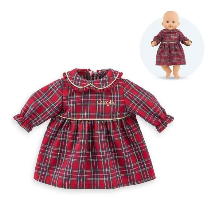 Robe Corolle en Fêtes pour poupon 36 cm-0