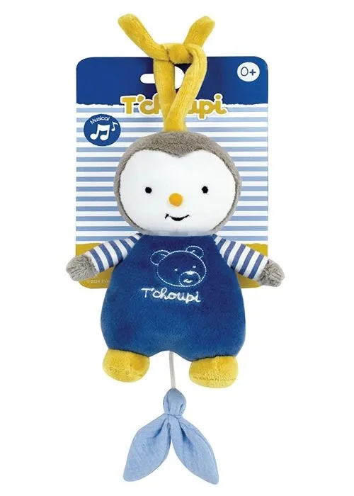 T'CHOUPI BABY - Peluche musicale 16 cm-0