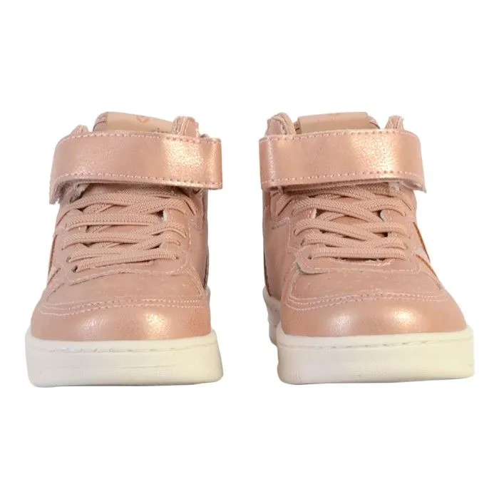 Chaussures de lifestyle enfant - Victoria - Basket Montante - Rose foncé - Confort exceptionnel - Lacets plats-4