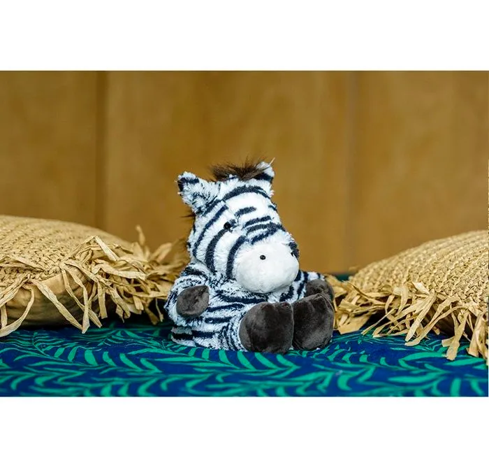Warmies - Peluche Bouillotte Zébre - SOFRAMAR-1