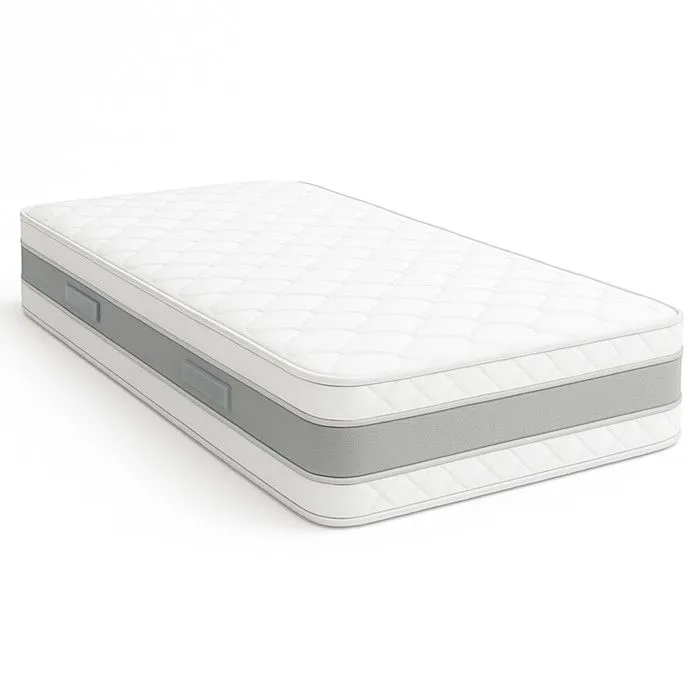 Lot de 2 Matelas Mémoire de Forme 70x190 cm - 21 cm - Ferme et Durable avec 2 Protège-Matelas - MATELAS DELUXE MEMORY-1