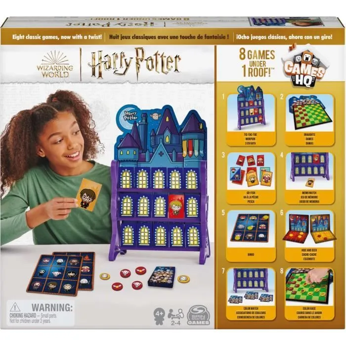Harry Potter Jeu de 8 jeux de société-2